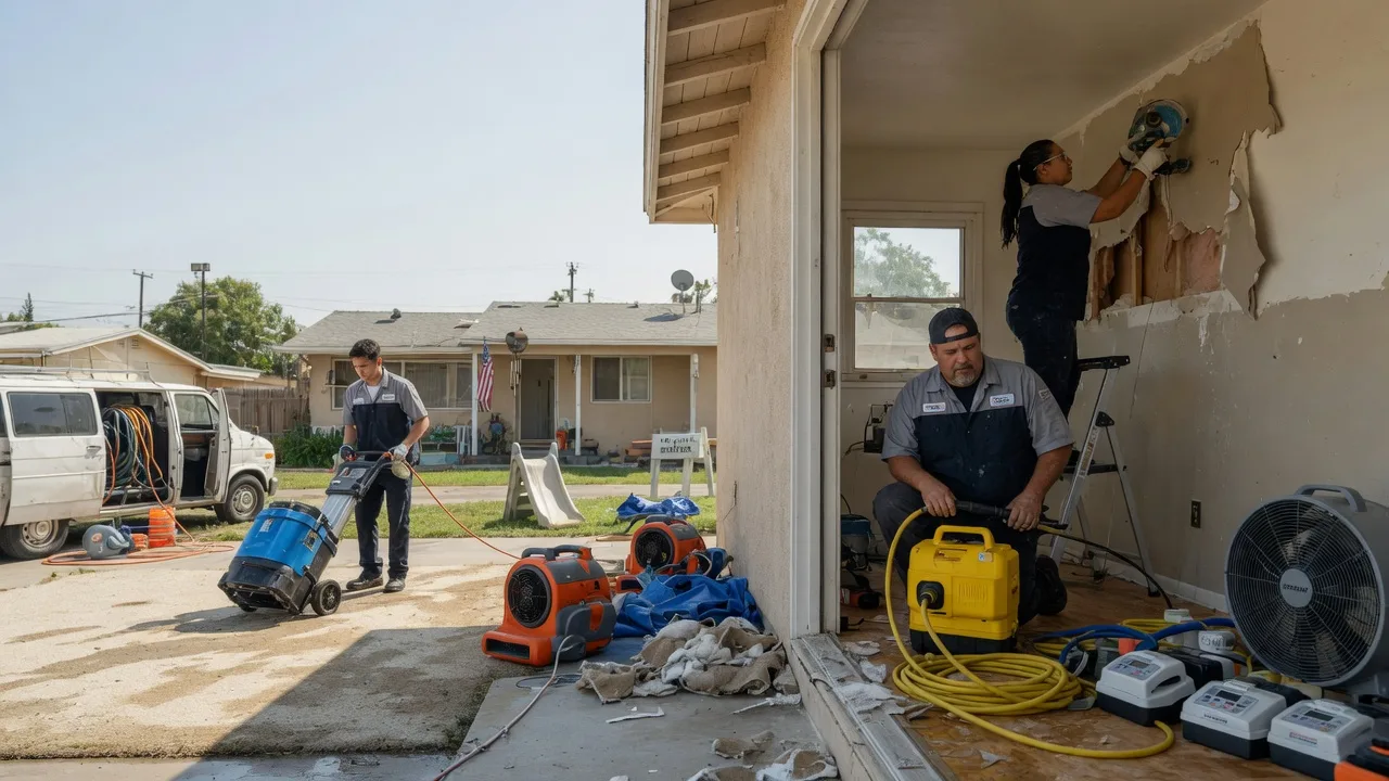 Water Damage Restoration in Chambersville, PA near me